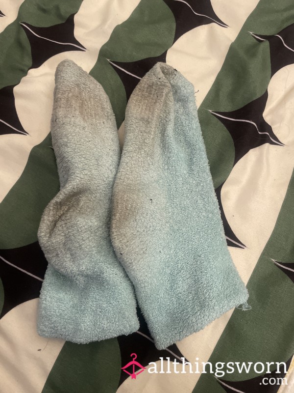 Well Worn Fluffyy Socks!