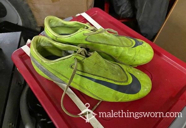 Well Worn Football Boots