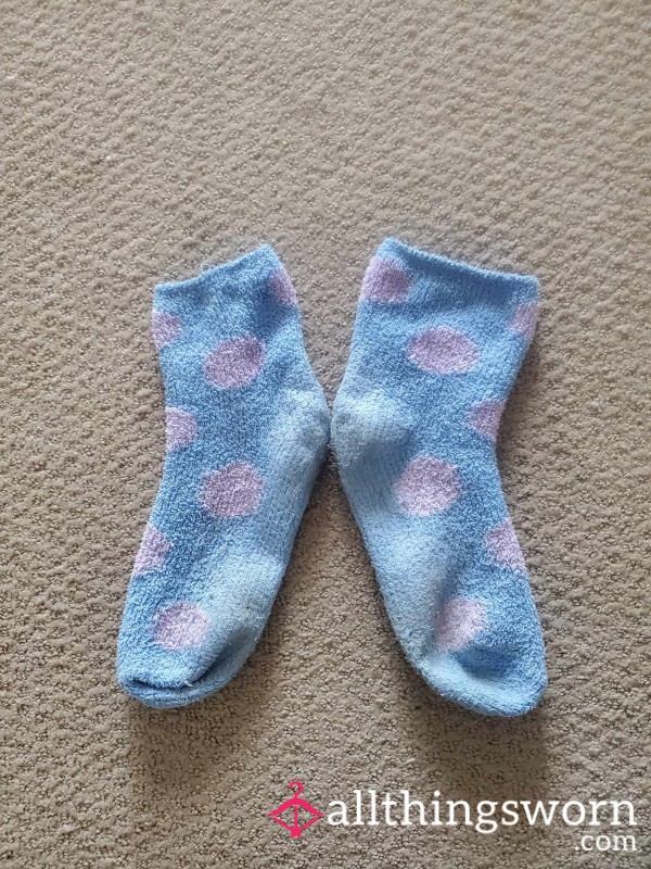 Well Worn Fuzzy Socks