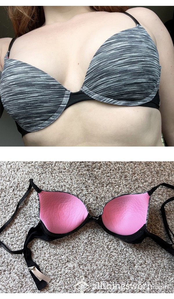 Well-Worn Grey VS™️ Push Up Bra