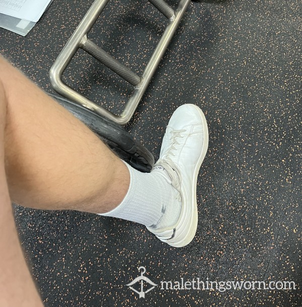 Well Worn Gym Runners And Sweaty Socks😉