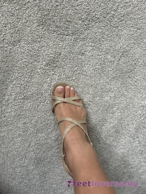 Well Worn Heels And Fresh Pedi