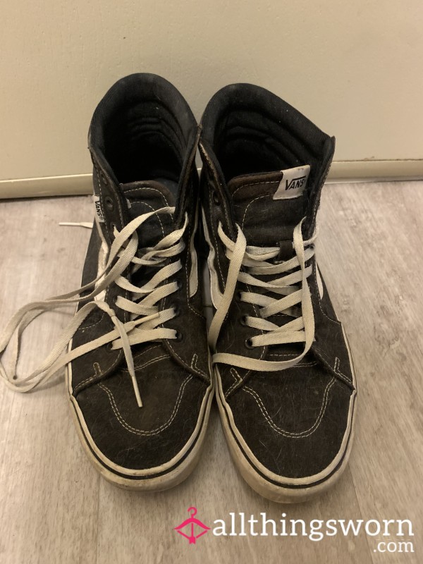 Well Worn High Top Vans