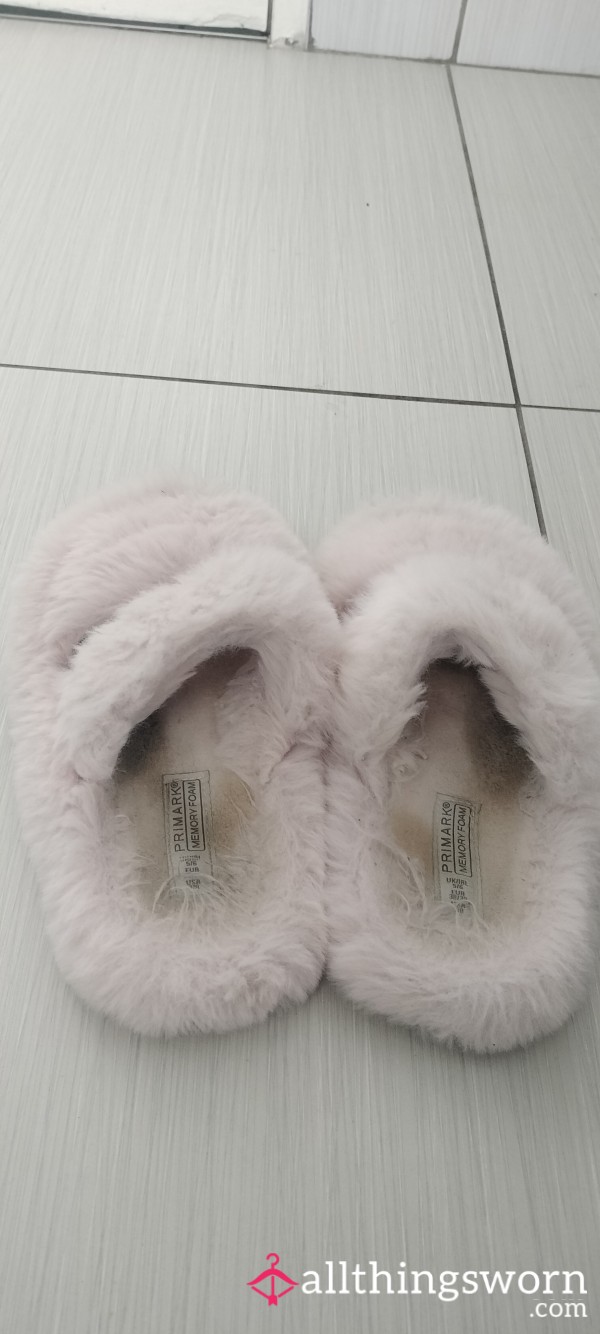 Well-Worn Holiday Slippers