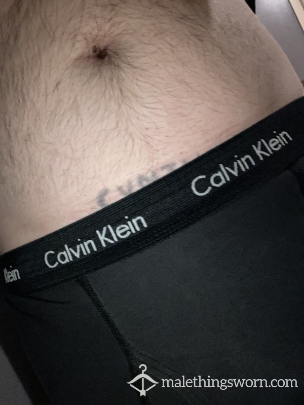 Well Worn Kalvin Kline With C*m Stain