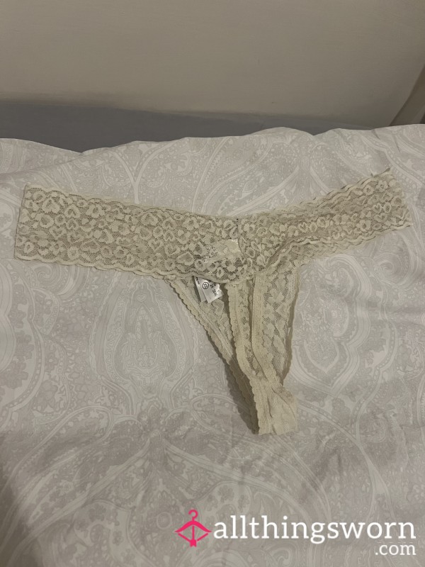 Well Worn Lace Thong