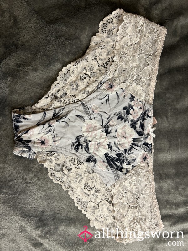 Well Worn Lace Underwear