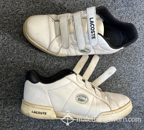 Well Worn Lacoste Trainers Size 10