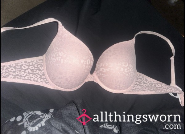 Well Worn Light Pink Wire Bra