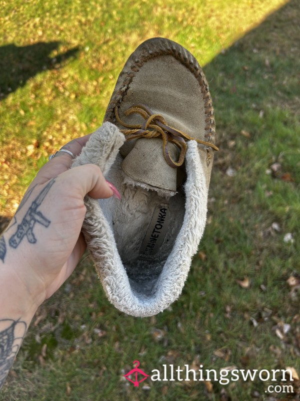 Well Worn Moccasins