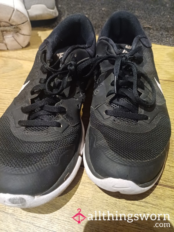 Well-worn Nike Runners