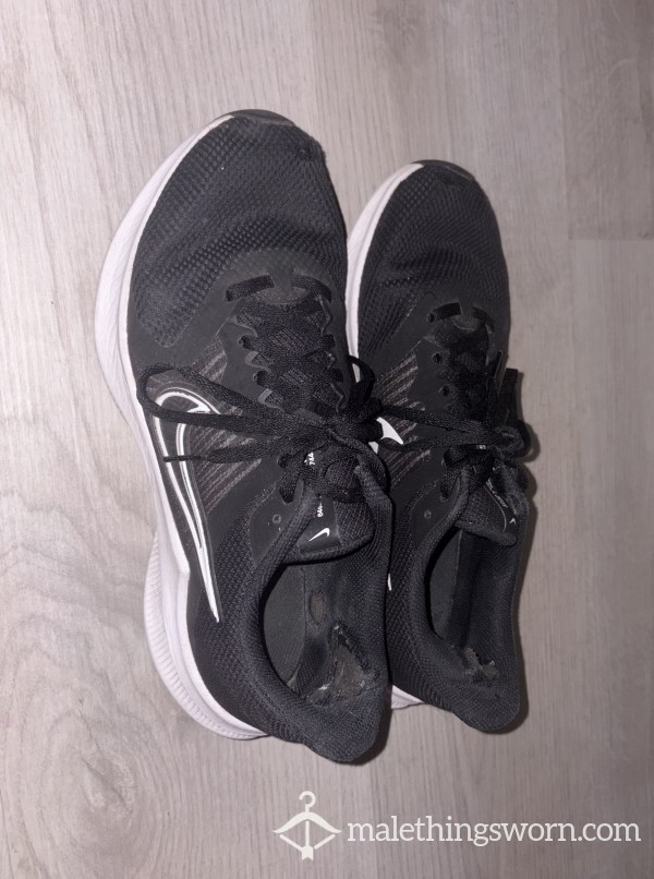 Well Worn Nike Running Shoes