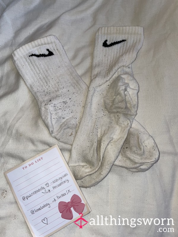 Well Worn Nike Socks 💕🧦