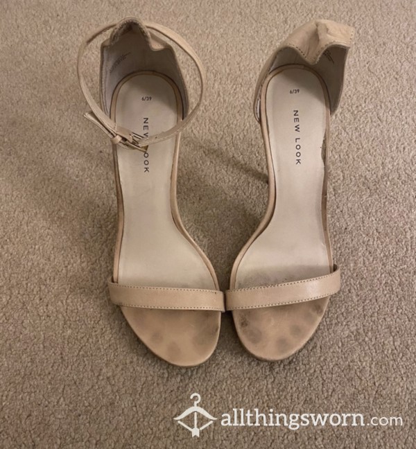 Well Worn Nude Heels