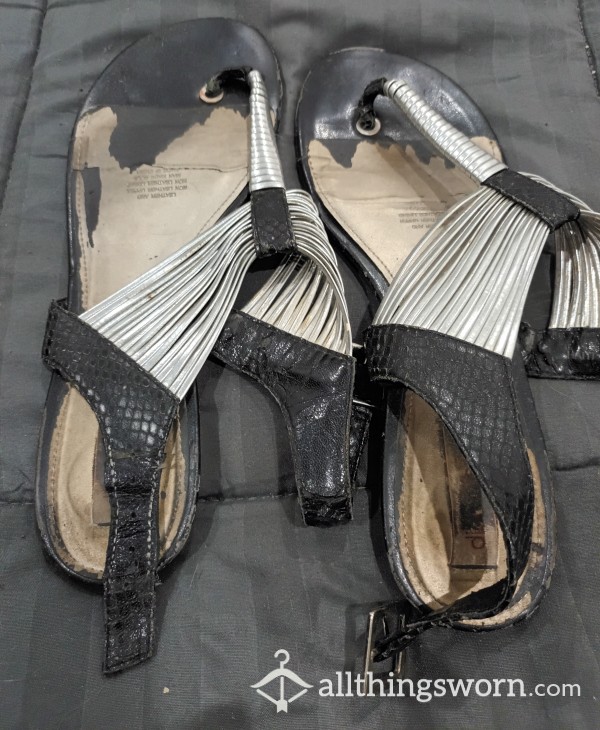 Well-worn Open Toe Sandal