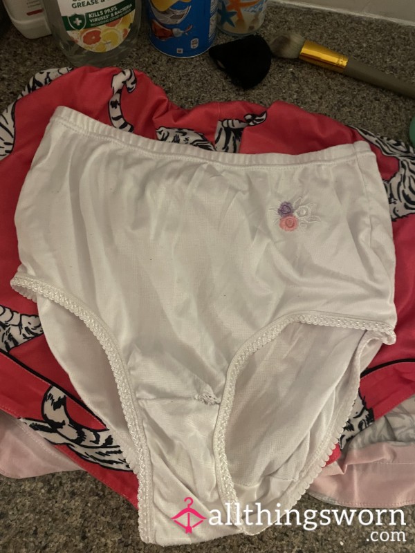 Well Worn Panties! Plus Size