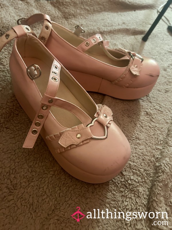 Well Worn Pastel Kawaii Platforms