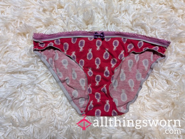 🍍Well-Worn Pineapple Panties🍍