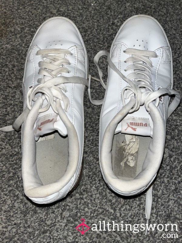 Well Worn Puma Trainers