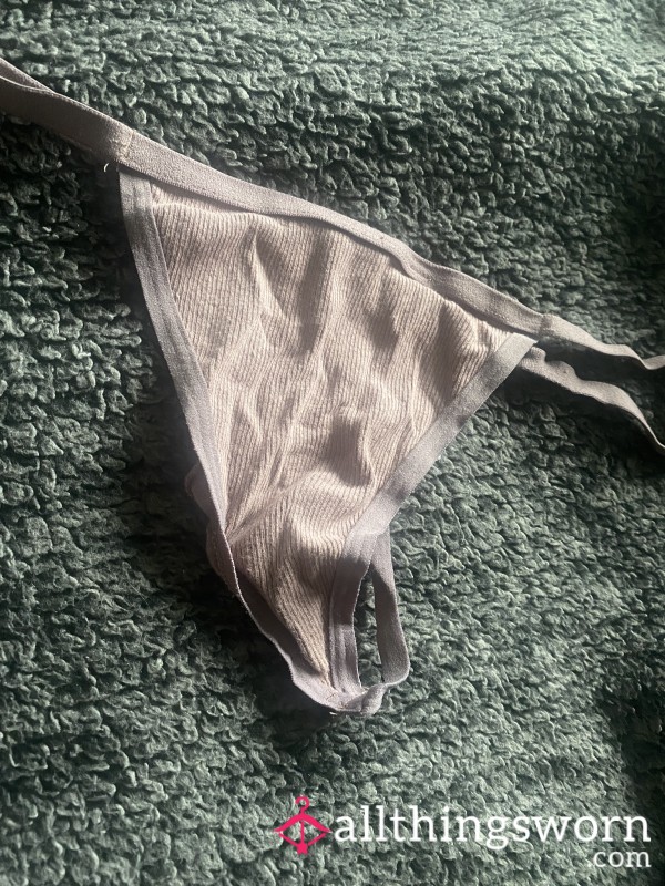 Well Worn Purple G-String 😮‍💨