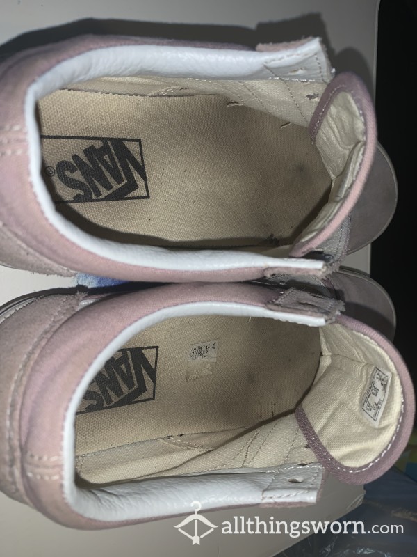 Well Worn Purple Vans