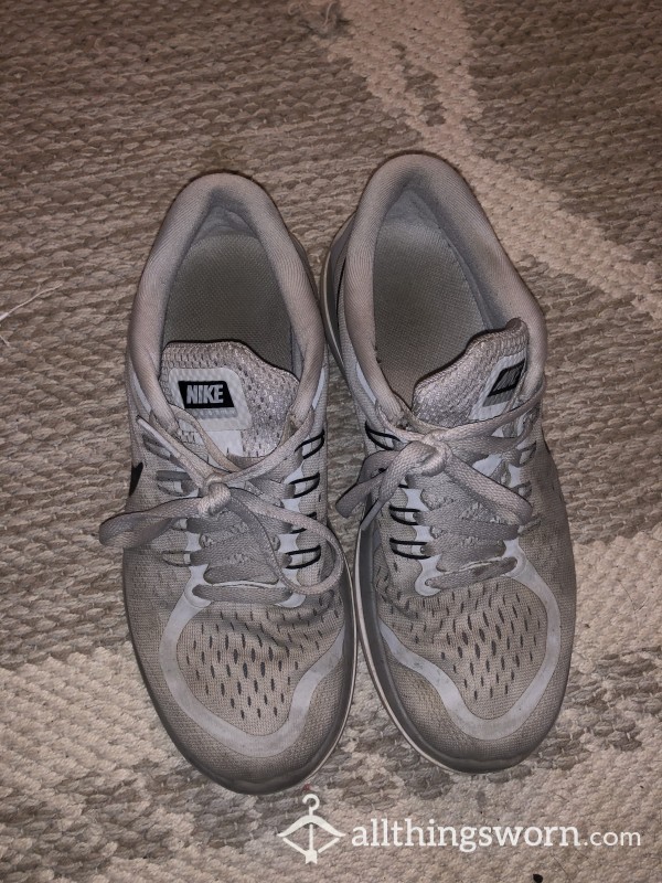 Well-Worn Running Shoes