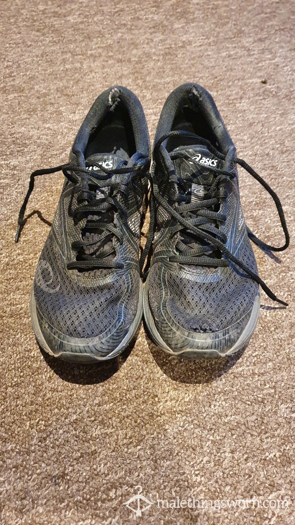 Well Worn Running Trainers