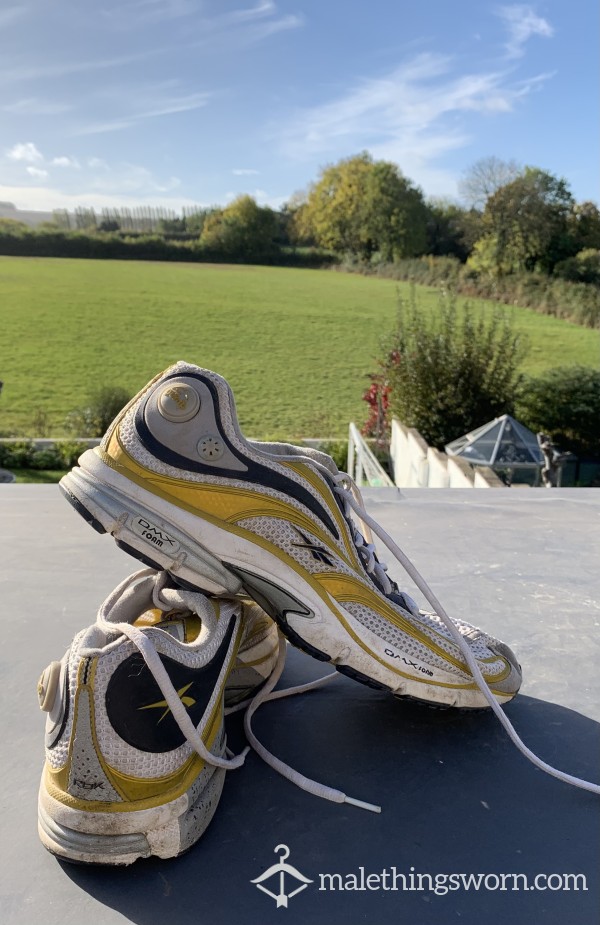 Well Worn Running Trainers But Still Useable