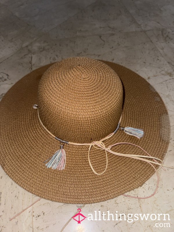 Well-worn, S**y Beach Hat