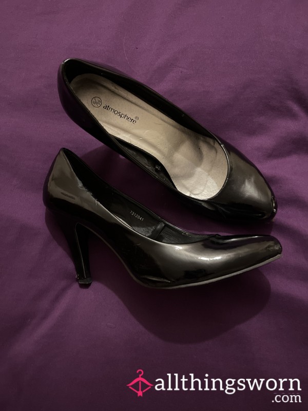 Well Worn S**y Black Heels - SOLD