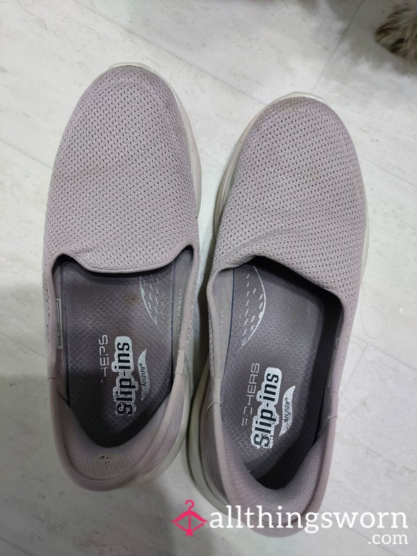 Well Worn Sketchers Slip-ons