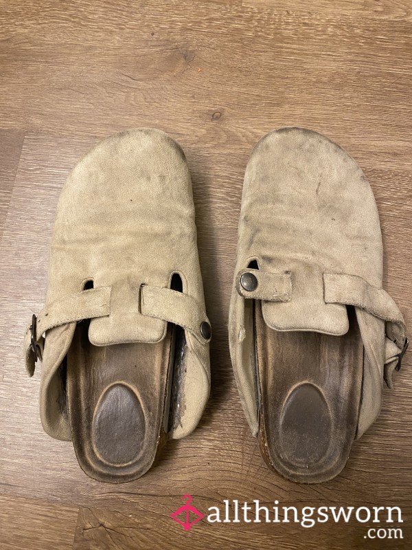 Well Worn Slip On Clogs