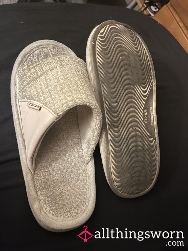 Well-worn Slip-on Sandals