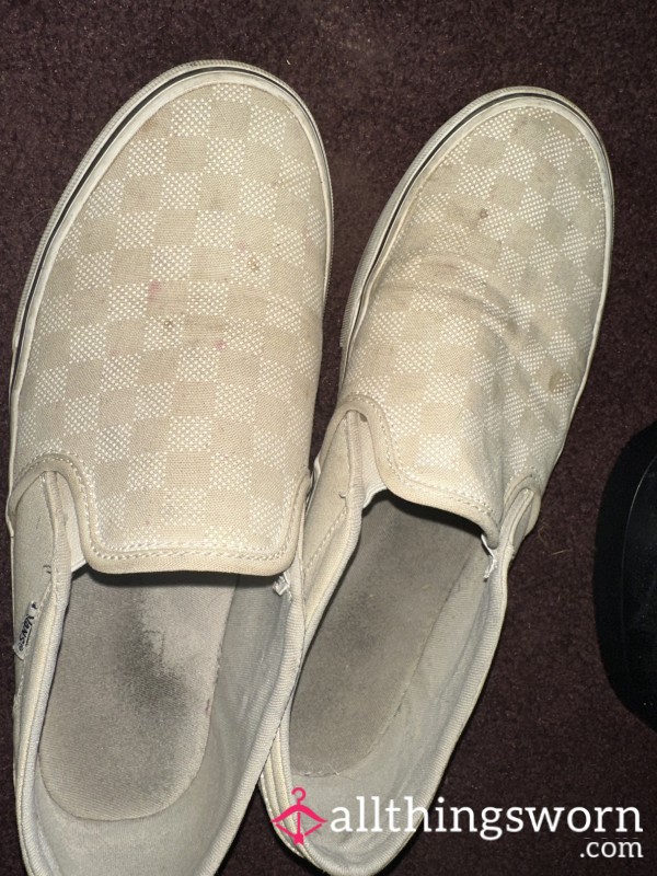 Well Worn Slip-on Vans