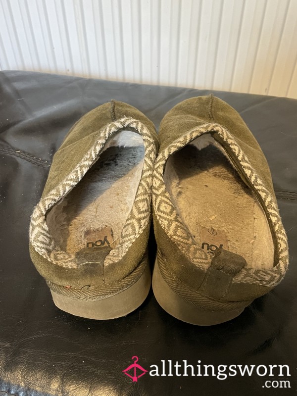 Well Worn Smelly Slippers