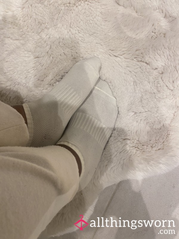 White Ankle Socks