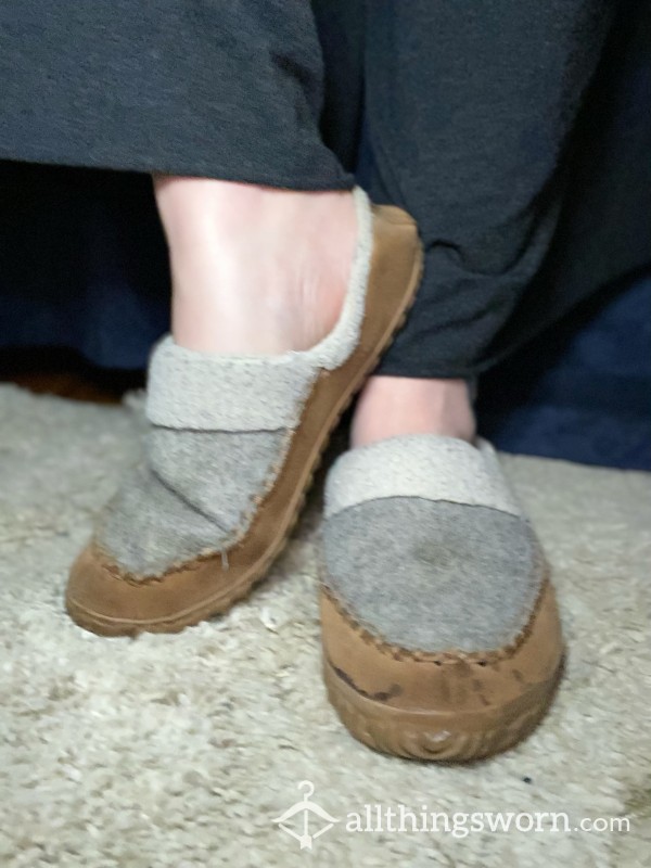 Well Worn Sorel Slippers