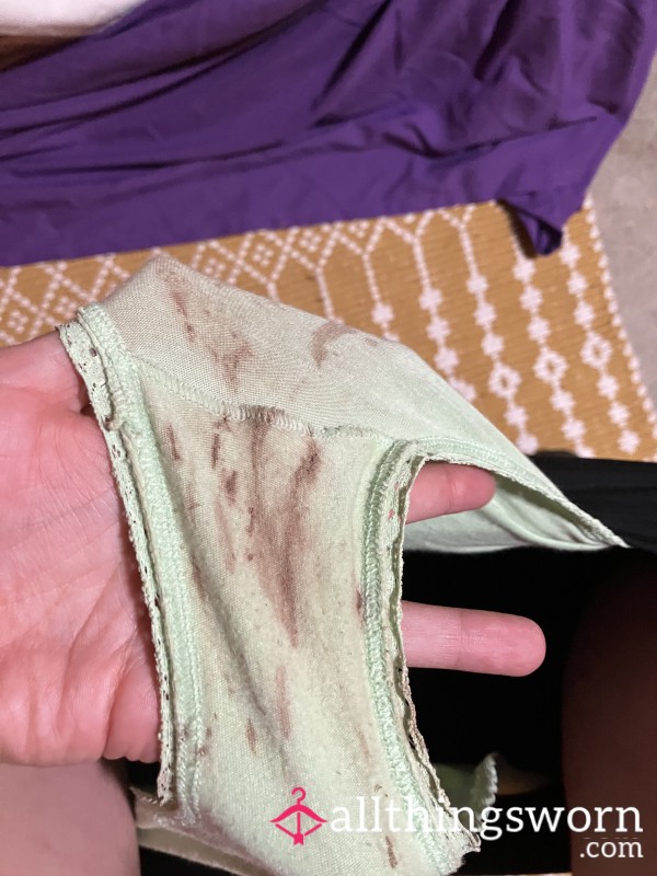 Well Worn Stained Panties-look At Pic