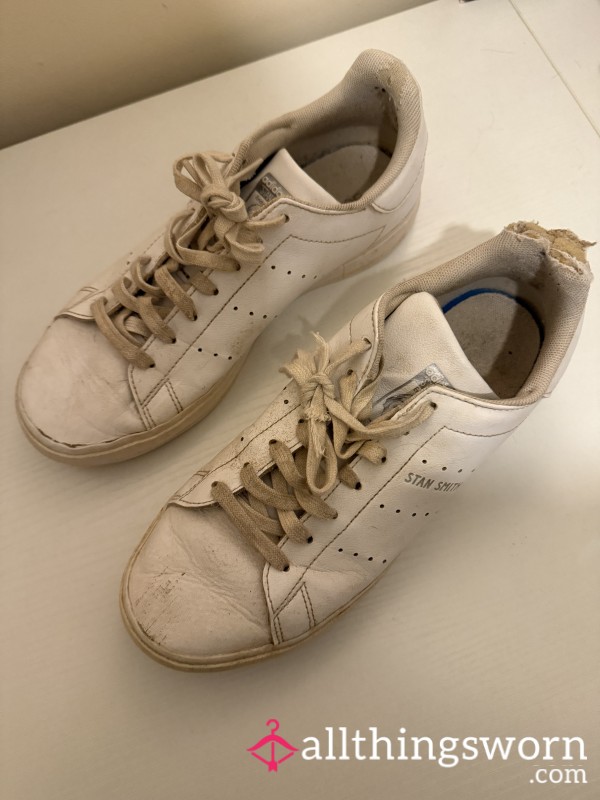 Well Worn Stinky Adidas Stan Smith Trainers