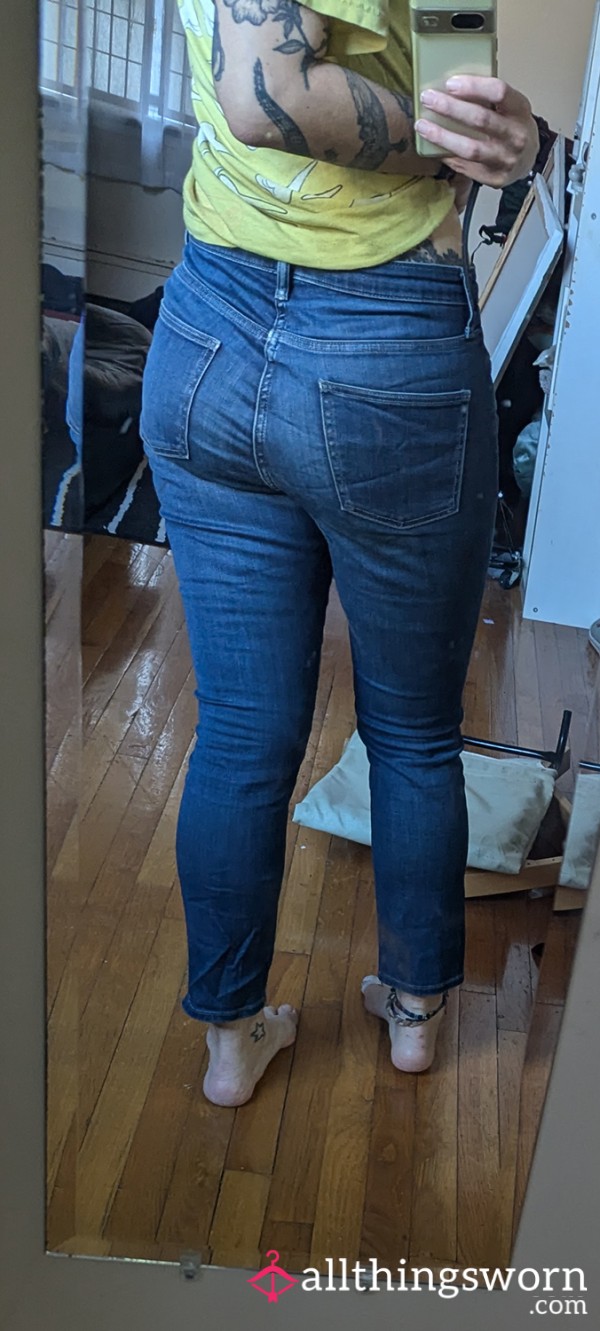 Well-worn Stretch Jeans