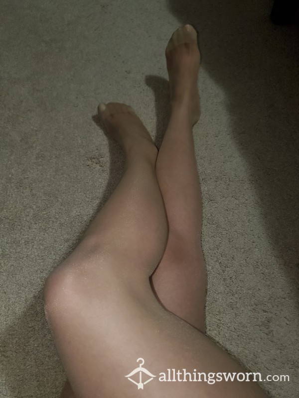 Well Worn Suntan Pantyhose