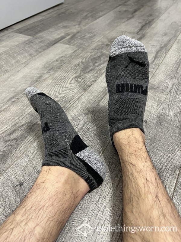 Well-worn Sweaty Gym Socks