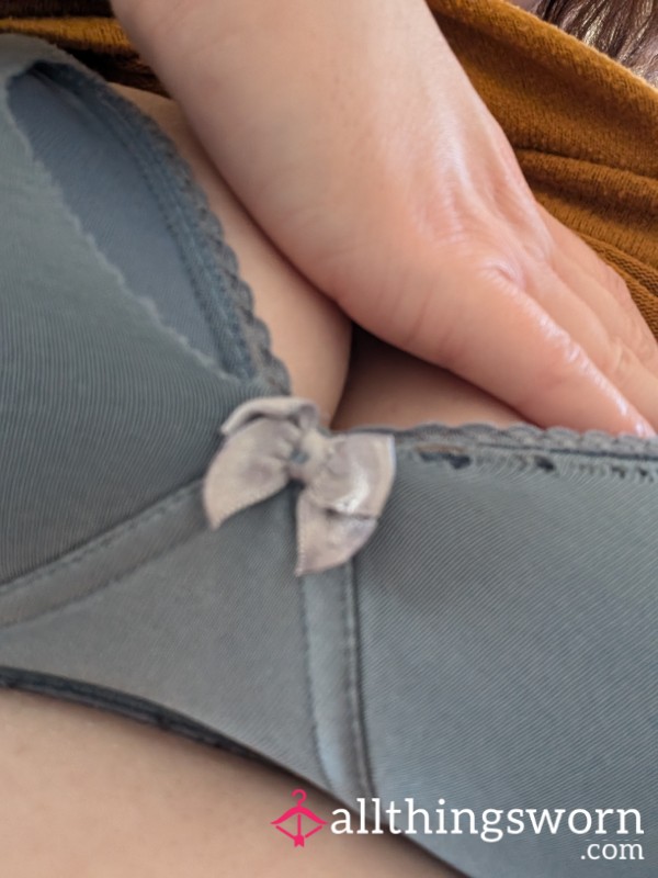 Well Worn Sweaty Ripped Bra