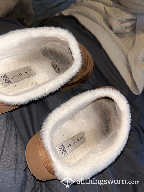 Well-worn Sweaty Slippers