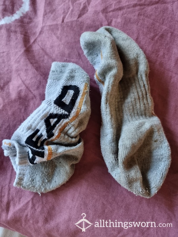 Well Worn Sweaty Trainer Socks