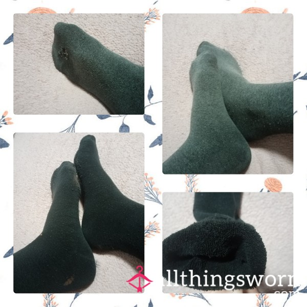 Well-Worn Thick Socks - Black & Grey