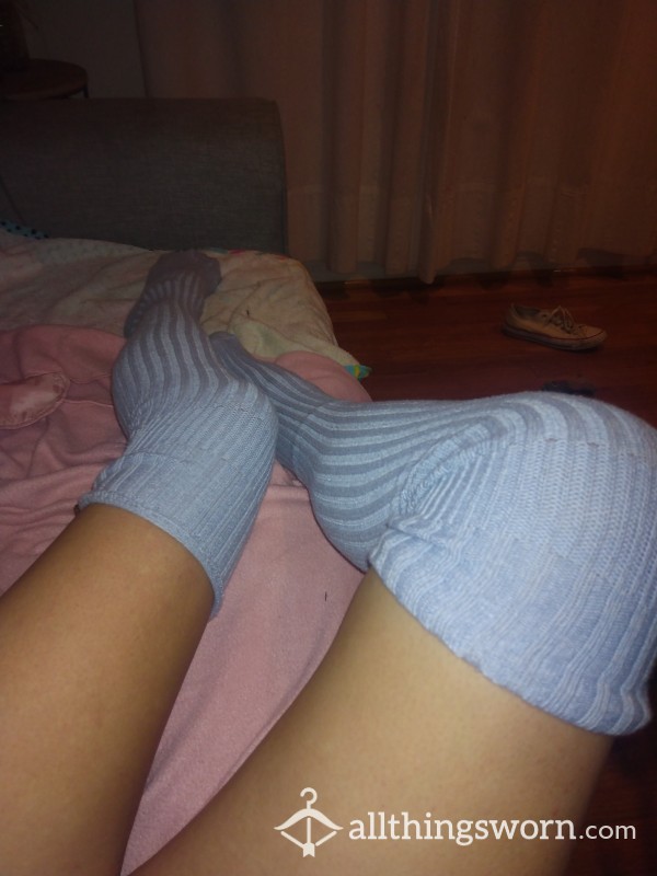 My Thigh High Knit Socks W/2 Day Wear