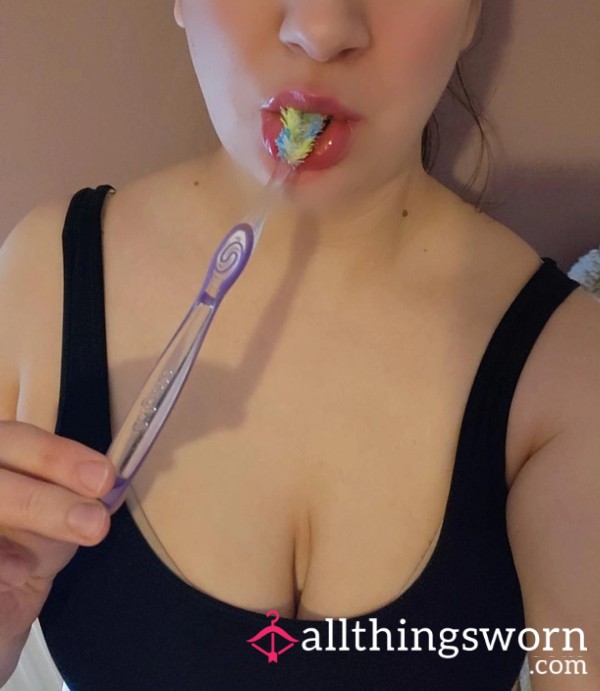 Well-Worn Toothbrush – Infused With My Scent And Power