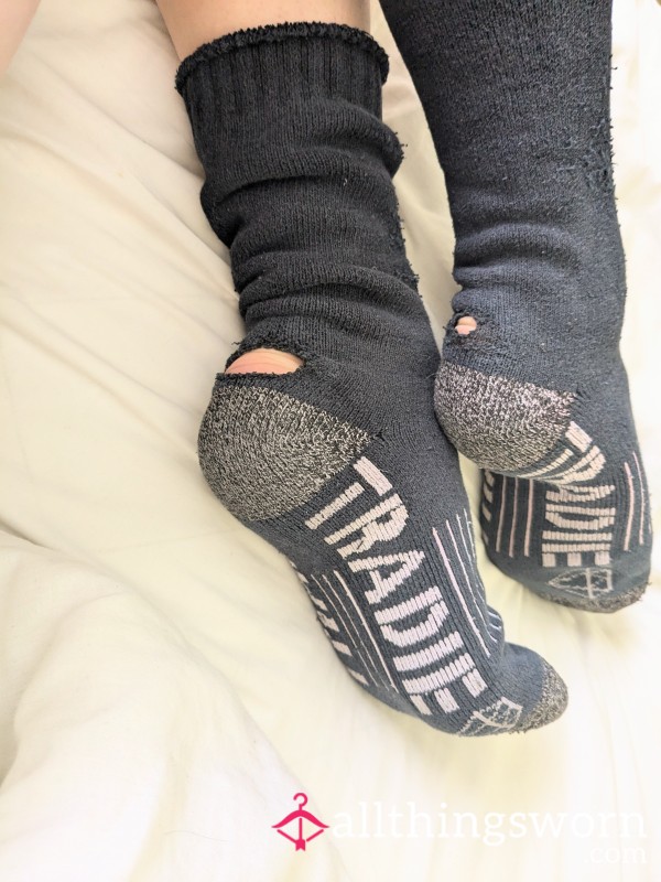 Well Worn Tradie Socks From Your Favourite Aussie Babe