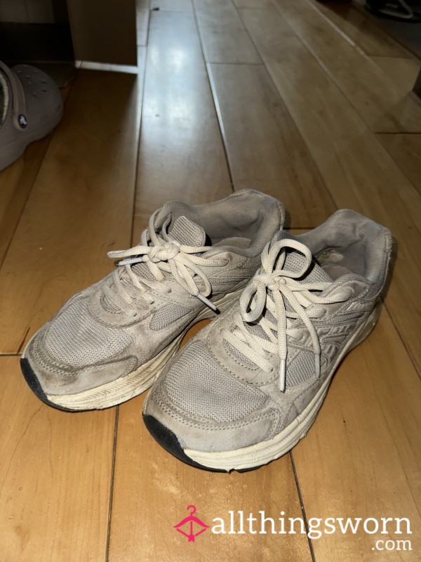 Well Worn Musty Trainers